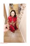 Hot contrast sexy beauty "Tutu" at ang kanyang mga girlfriends VIP group Xiuhe group wedding dress face oral sex, beautiful sexy wedding bride super contrast full version welfare ③ Xiuhe