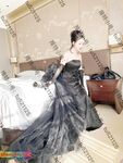 Hot contrast sexy beauty "Tutu" at ang kanyang mga girlfriends VIP group Xiuhe group wedding dress face oral sex, beautiful sexy wedding bride super contrast full version welfare ③ Xiuhe