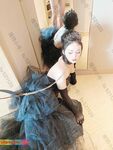 Hot contrast sexy beauty "Tutu" at ang kanyang mga girlfriends VIP group Xiuhe group wedding dress face oral sex, beautiful sexy wedding bride super contrast full version welfare ③ Xiuhe