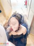 Hot contrast sexy beauty "Tutu" at ang kanyang mga girlfriends VIP group Xiuhe group wedding dress face oral sex, beautiful sexy wedding bride super contrast full version welfare ③ Xiuhe