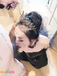 Hot contrast sexy beauty "Tutu" at ang kanyang mga girlfriends VIP group Xiuhe group wedding dress face oral sex, beautiful sexy wedding bride super contrast full version welfare ③ Xiuhe