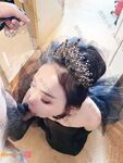 Hot contrast sexy beauty "Tutu" at ang kanyang mga girlfriends VIP group Xiuhe group wedding dress face oral sex, beautiful sexy wedding bride super contrast full version welfare ③ Xiuhe