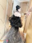 Hot contrast sexy beauty "Tutu" at ang kanyang mga girlfriends VIP group Xiuhe group wedding dress face oral sex, beautiful sexy wedding bride super contrast full version welfare ③ Xiuhe