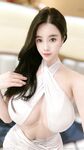 漫画身材颜值巨乳【猪小七】260万粉博主,奶比头还大，人间极品尤物