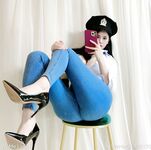 漫画身材颜值巨乳【猪小七】260万粉博主,奶比头还大，人间极品尤物