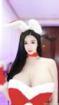 漫画身材颜值巨乳【猪小七】260万粉博主,奶比头还大，人间极品尤物