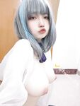 [Otaku big tits goddess] can be sweet, COS cute young girl [Momono] Twitter new work welfare, phantom dragon riding spray exposure