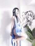210,000 followers on Twitter, the ultimate beautiful girl, squirting loli princess [rabbit loves squirting] uniforms exposed outdoors, props crape myrtle squirt