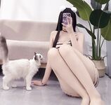210,000 followers on Twitter, the ultimate beautiful girl, squirting loli princess [rabbit loves squirting] uniforms exposed outdoors, props crape myrtle squirt