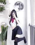 210,000 followers on Twitter, the ultimate beautiful girl, squirting loli princess [rabbit loves squirting] uniforms exposed outdoors, props crape myrtle squirt