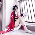 210,000 followers on Twitter, the ultimate beautiful girl, squirting loli princess [rabbit loves squirting] uniforms exposed outdoors, props crape myrtle squirt