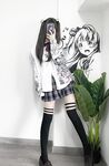 210,000 followers on Twitter, the ultimate beautiful girl, squirting loli princess [rabbit loves squirting] uniforms exposed outdoors, props crape myrtle squirt