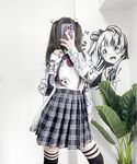 210,000 followers on Twitter, the ultimate beautiful girl, squirting loli princess [rabbit loves squirting] uniforms exposed outdoors, props crape myrtle squirt