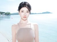 精致胸模女神｢年年｣缪斯沙滩美女超唯美通透翘嫩酥乳真是美极了魔鬼身材曲线气质非凡