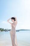 精致胸模女神｢年年｣缪斯沙滩美女超唯美通透翘嫩酥乳真是美极了魔鬼身材曲线气质非凡