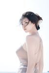 精致胸模女神｢年年｣缪斯沙滩美女超唯美通透翘嫩酥乳真是美极了魔鬼身材曲线气质非凡