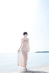 精致胸模女神｢年年｣缪斯沙滩美女超唯美通透翘嫩酥乳真是美极了魔鬼身材曲线气质非凡