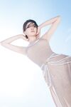 精致胸模女神｢年年｣缪斯沙滩美女超唯美通透翘嫩酥乳真是美极了魔鬼身材曲线气质非凡