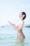 精致胸模女神｢年年｣缪斯沙滩美女超唯美通透翘嫩酥乳真是美极了魔鬼身材曲线气质非凡