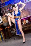Bite a Bunny Girl ovo 『Street Fighter-Chun Li』ชุดกี่เพ้าดอกพีช