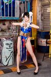 Bite a Bunny Girl ovo 『Street Fighter-Chun Li』ชุดกี่เพ้าดอกพีช