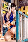 Bite a Bunny Girl ovo 『Street Fighter-Chun Li』ชุดกี่เพ้าดอกพีช