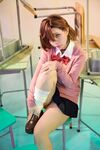 นักศึกษาสาวหน้าอกสวยคุณค่าสูงที่สุด ภาพถ่ายขนาดใหญ่ บริสุทธิ์และลามกอยู่ร่วมกัน