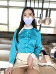 推特最火美腿女神-Chloe霏霏 大韓空姐制服篇，大大眼睛清純得出水