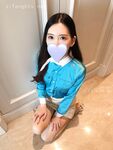 推特最火美腿女神-Chloe霏霏 大韓空姐制服篇，大大眼睛清純得出水