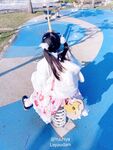 超嫩合法小母狗萝莉『LepALuli2kVN』被主人爸爸拽着双马尾后入，无毛小嫩穴被大肉棒塞满