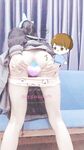 超嫩合法小母狗萝莉『LepALuli2kVN』被主人爸爸拽着双马尾后入，无毛小嫩穴被大肉棒塞满