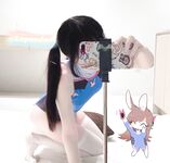 超嫩合法小母狗萝莉『LepALuli2kVN』被主人爸爸拽着双马尾后入，无毛小嫩穴被大肉棒塞满