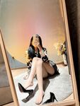 极品身材黑丝少妇，黑丝美腿自慰揉胸