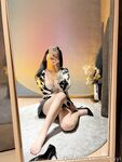 极品身材黑丝少妇，黑丝美腿自慰揉胸