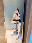 极品身材黑丝少妇，黑丝美腿自慰揉胸