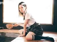 The best high-value JK bitch, hot spring private nude bath
