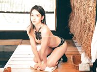 The best high-value JK bitch, hot spring private nude bath