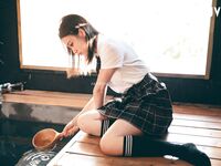 The best high-value JK bitch, hot spring private nude bath