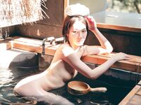 The best high-value JK bitch, hot spring private nude bath