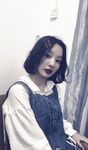 A slutty female college student born in the 2000s took a selfie in the girls' dormitory for her long-distance boyfriend to see. She was so horny in private.