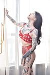Tatu liar, cincin yin yang mendominasi, selebriti Internet bernilai tinggi, badan sempurna, klip kebajikan bocor, lihat sahaja