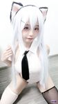 超嫩coser，粉嫩小萝莉，身材还是很有料的，各种大尺度情趣cos看的人直流口水