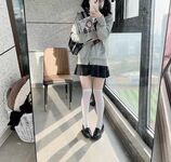 สาวโลลิสุดน่ารักและบริสุทธิ์ถ่ายรูปส่วนตัวขนาดใหญ่พร้อมวิดีโอชุดรูปภาพที่จ่ายเงิน