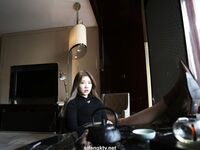 希威社幼师黑色丁字裤大尺度私拍套图