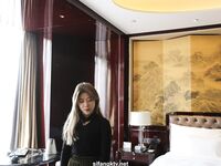 希威社幼师黑色丁字裤大尺度私拍套图