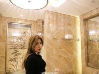 希威社幼师黑色丁字裤大尺度私拍套图