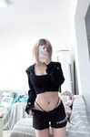 트위터 최고 인기 여고생 셀카, 가슴 진짜 크고 얼굴도 크고 몸매도 최고예요. 단연 세계 최고예요.