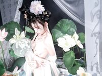 Loli kontras popular [Gadis Letupan Miao Xiaoji] Kebajikan foto berskala besar gaya kostum kuno bocor