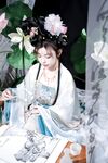 Loli kontras popular [Gadis Letupan Miao Xiaoji] Kebajikan foto berskala besar gaya kostum kuno bocor