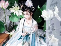 Loli kontras popular [Gadis Letupan Miao Xiaoji] Kebajikan foto berskala besar gaya kostum kuno bocor